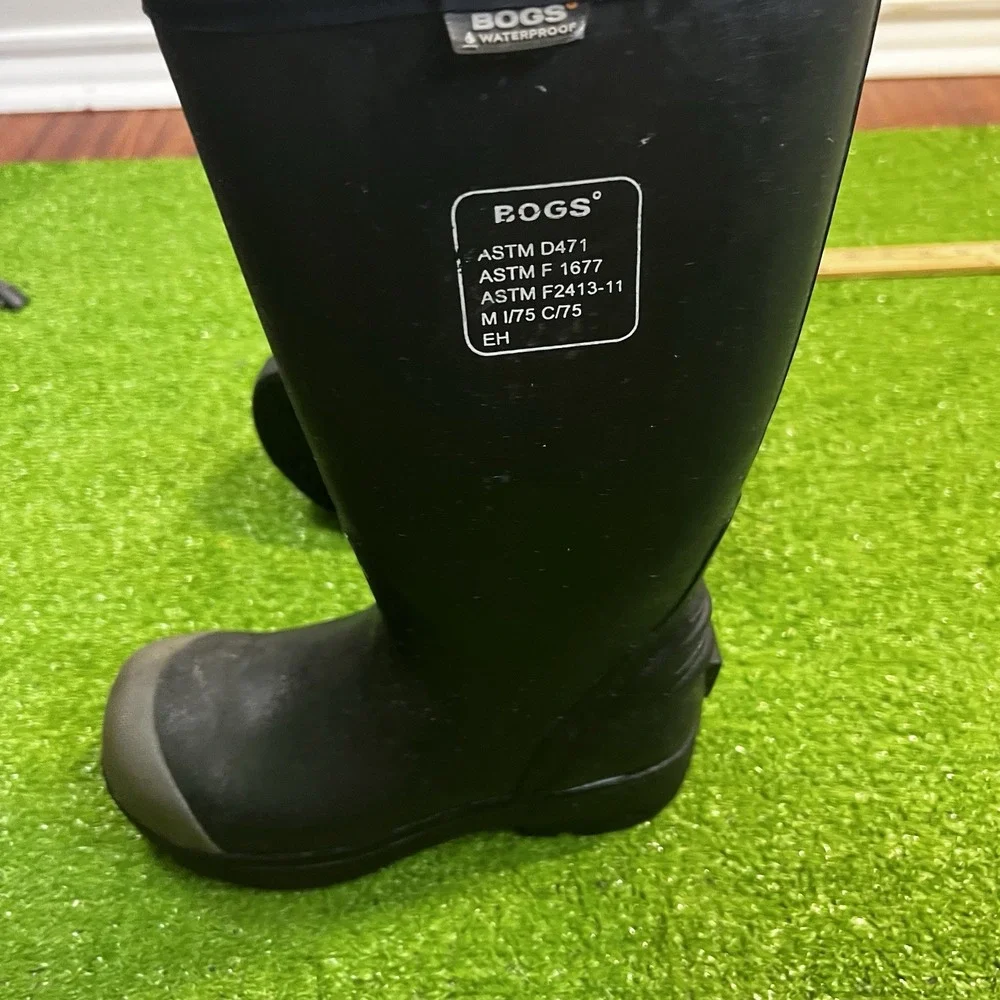 Bogs Boots‎ Mens SZ (4) Womens. (2.5) Food Pro High Rubber Work Boot EUC